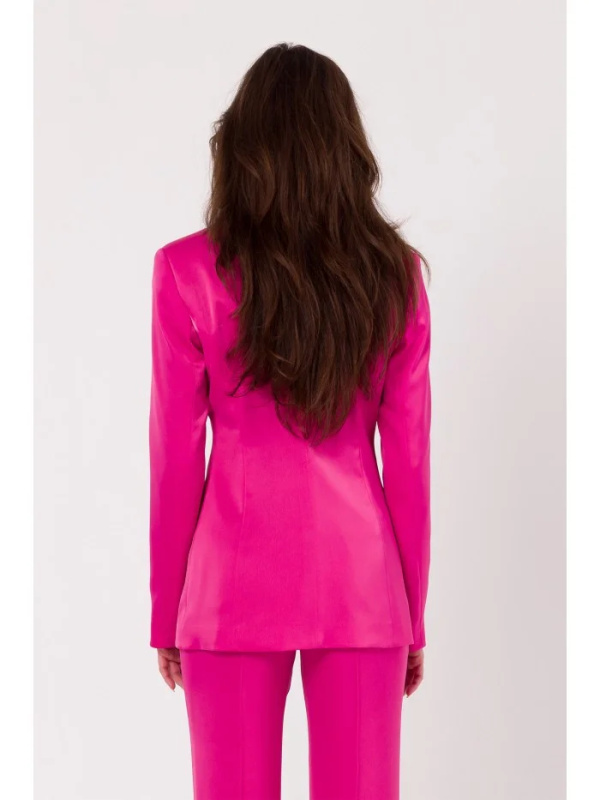 K173 Fancy blazer - růžový EU XXL
