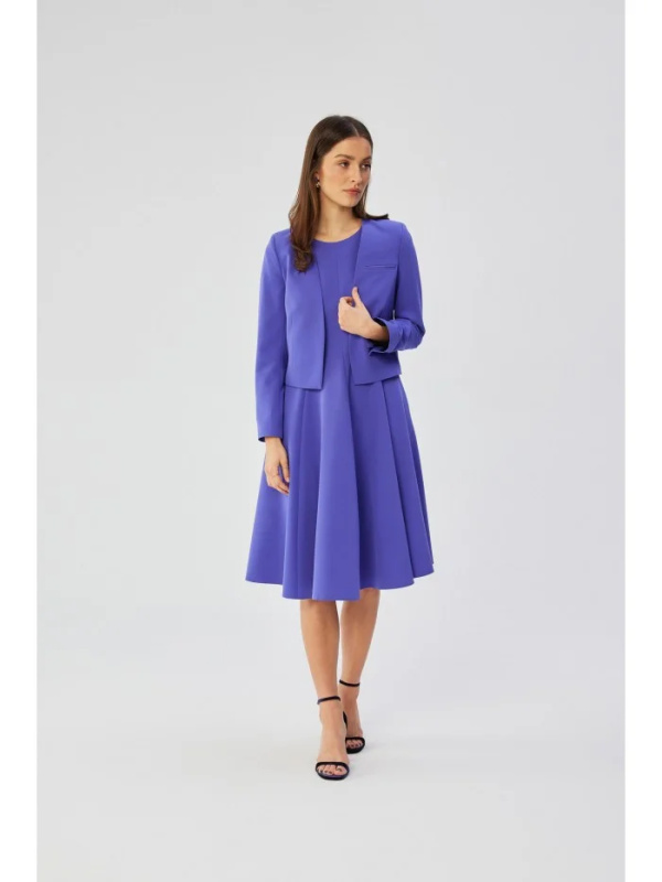 S368 Blejzr s otevřenou přední částí - fialový EU S