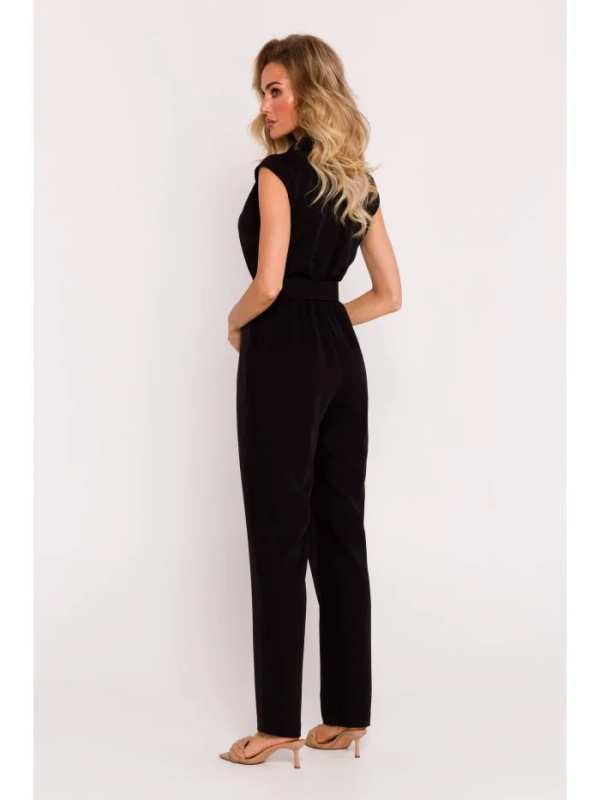 M780 Kombinéza s asymetrickým vzorem - černá EU XL