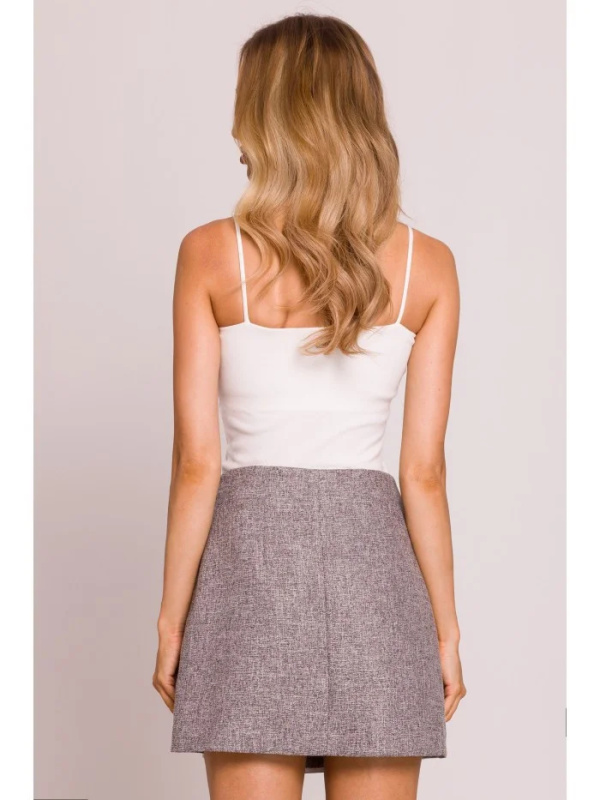 M854 Mini sukně - grafitová EU M