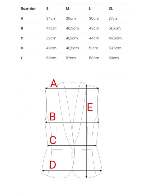 M859 Džínová vesta - světle modrá EU L