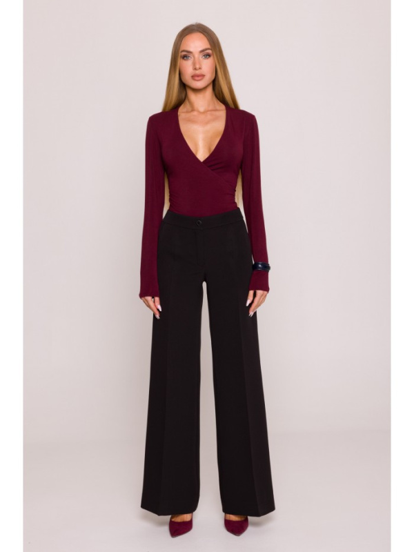 M875 Široké kalhoty - černé EU M