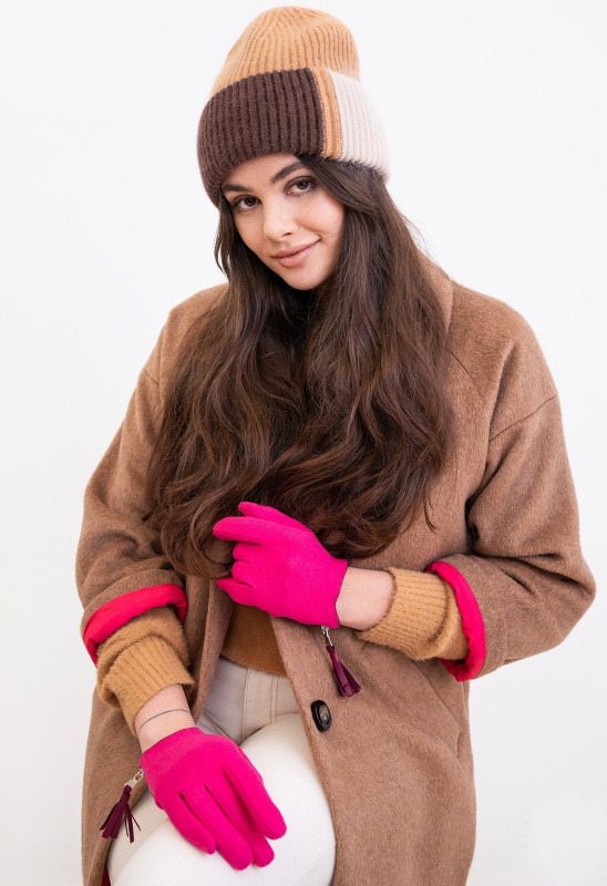 Art Of Polo 23384 Dámské rukavice Pello zelená 21 cm