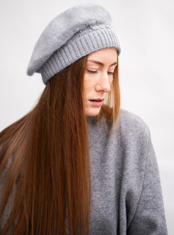 Baret Art Of Polo 23400 Delas dámský světle šedá 54-58 cm