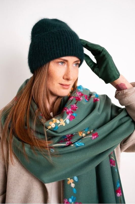 Šála Art Of Polo 25104 Sarabi zelená láhev univerzální