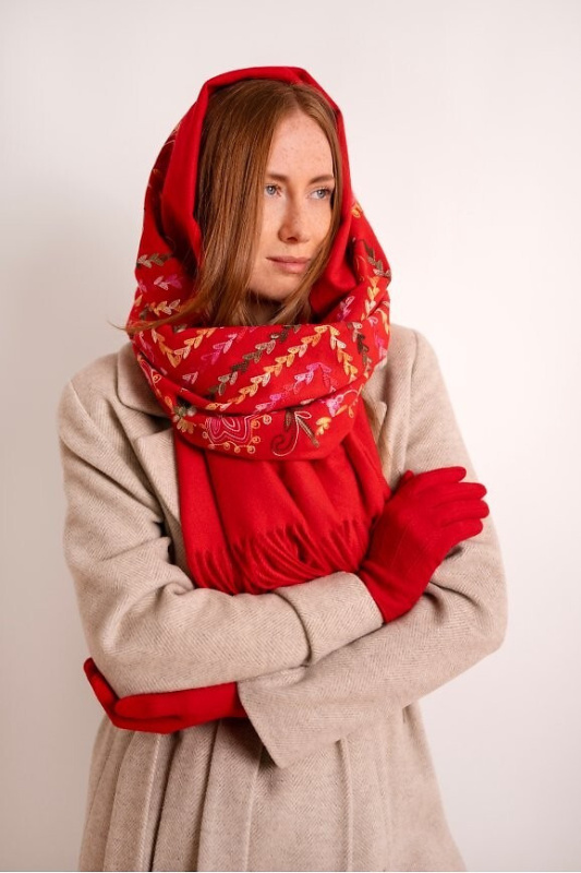 Šála Art Of Polo 25106 Fiona šedá univerzální