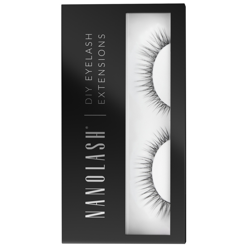 Nanolash DIY Eyelash Extensions trsové nalepovací řasy bez uzlíku Innocent 36 ks