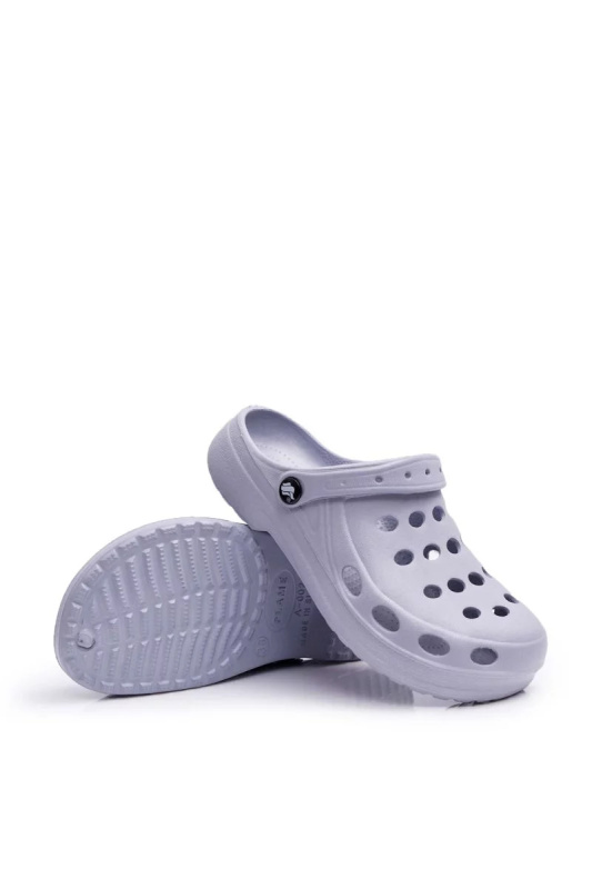 Dámské Nazouváky šedé Pěnové Crocsy EVA 38