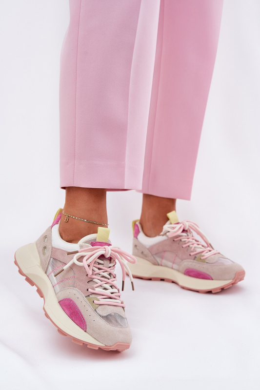 VINCEZA Zamszové Sportovní Boty Sneakersy Dámské