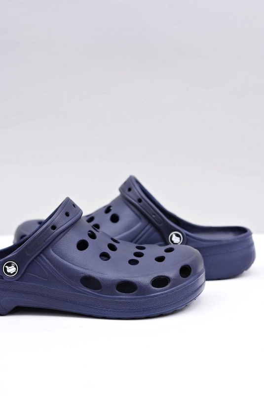 Pánské Klasické Nazouváky Tmavě Modré Crocsy 43