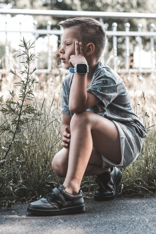 Klasické dětské sportovní boty Černá Marlin 21