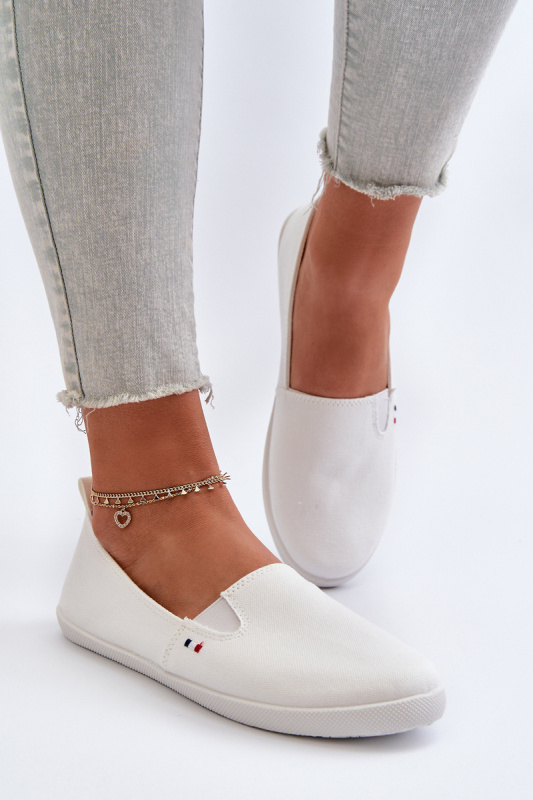 Dámské nazouvací tenisky Sneakers White Adrancia 39