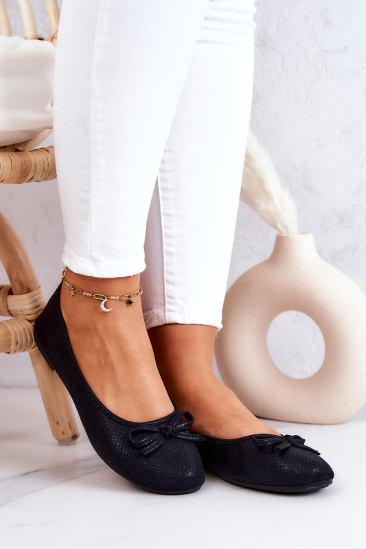 Dámské Baleríny Klasické Černá Fimme 37