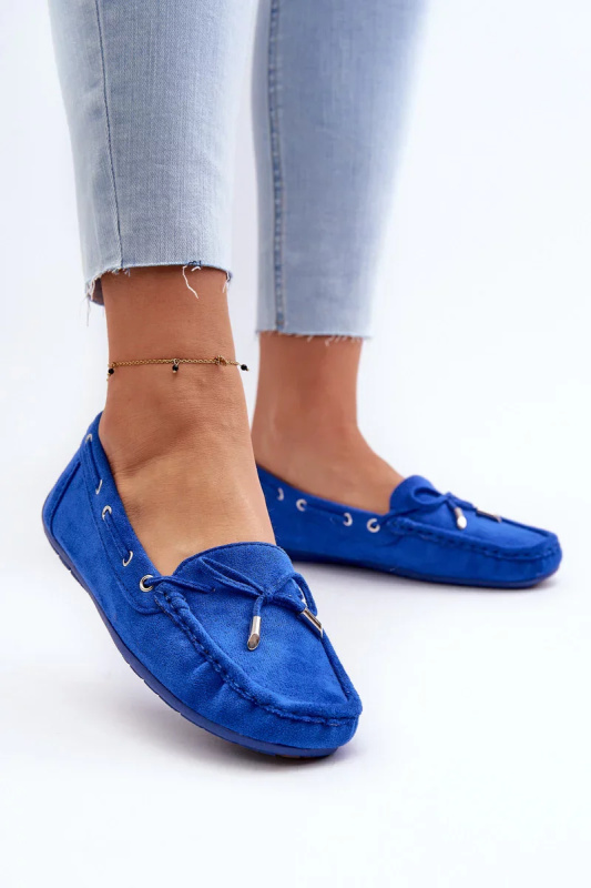 Dámské semišové mokasíny Blue Si Passione 36