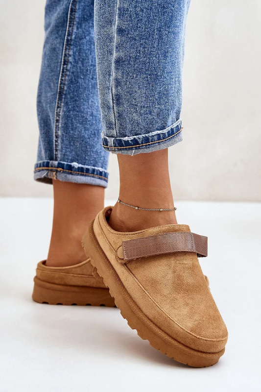 Dámské pantofle YY-12 Camel - Step in style camel 37
