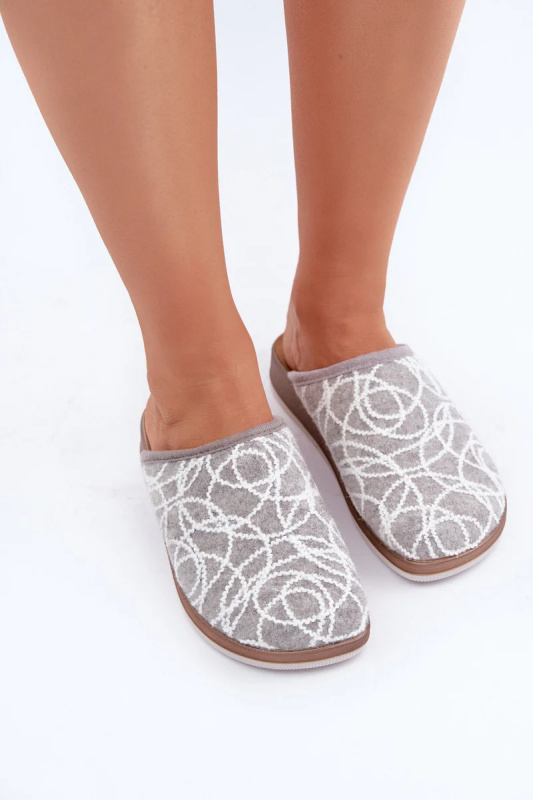 Lesklé Dámské Pantofle Inblu CT000028 Šedé 38