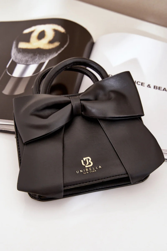 Malá Kabelka S Mašlí Černá Nesehe Velikost: Univerzální