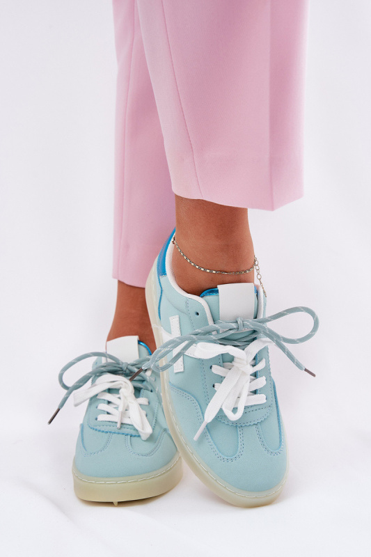 Nízké Dámské Sportovní Boty S Leopardím Vzorem Mint Zelevelis 38