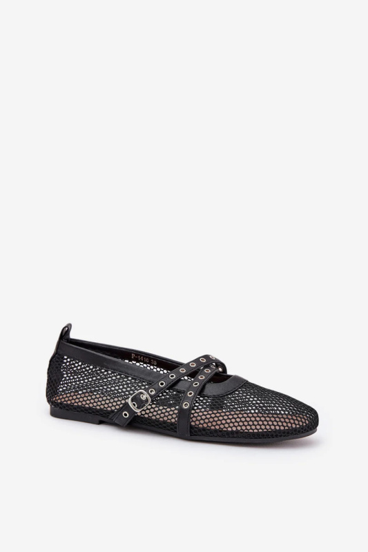 Balerinky P-1416 černé - Step in style 41
