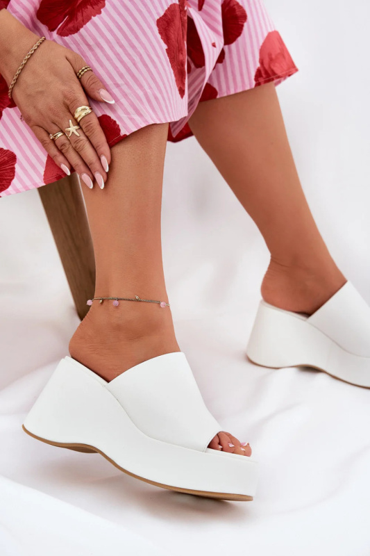 Dámské nazouváky 8338-305 bílé - Step in style 36