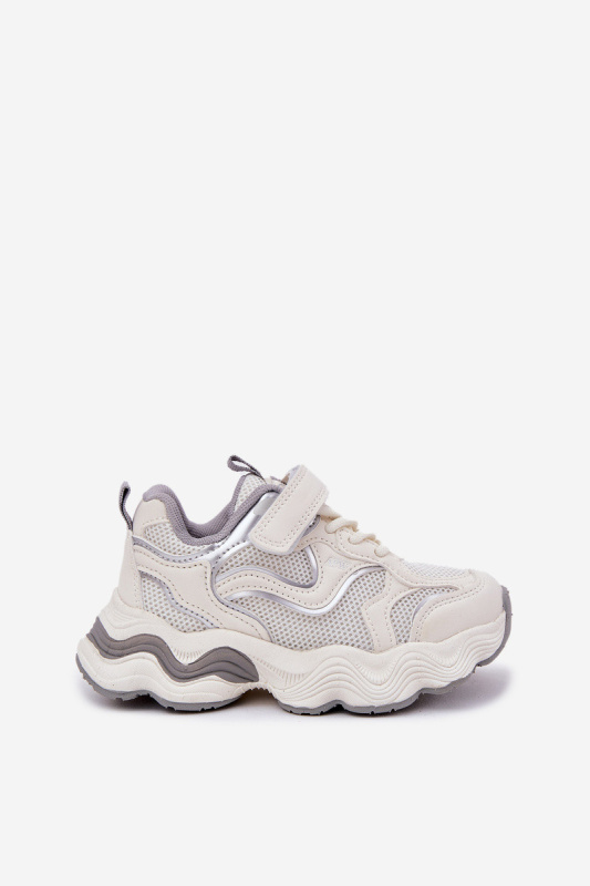 Dětské Tenisky Na Silné Podešvi Bílé Lianees 27