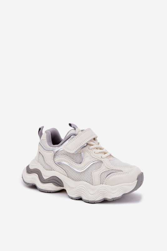 Dětské Tenisky Na Silné Podešvi Bílé Lianees 30