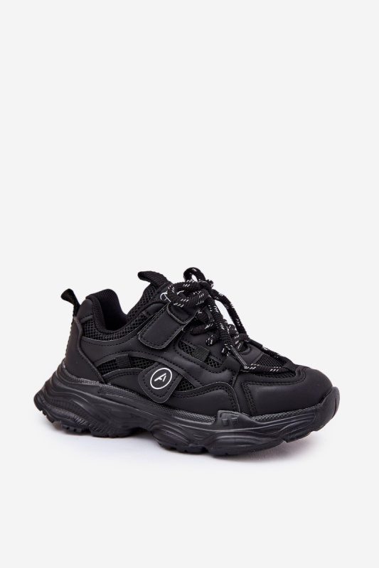 Dětské Tenisky Na Platformě Černé Hanomess 33