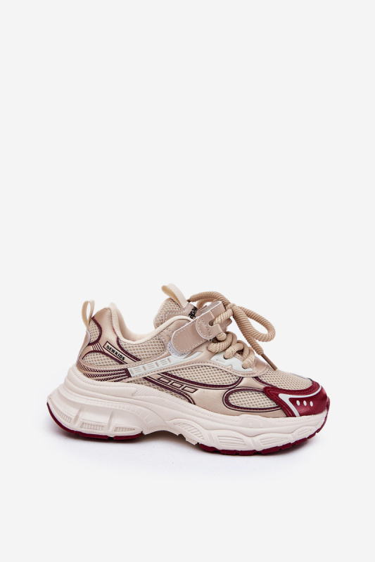 Lehké Dětské Tenisky Na Silné Podešvi Zlaté Xairana 34