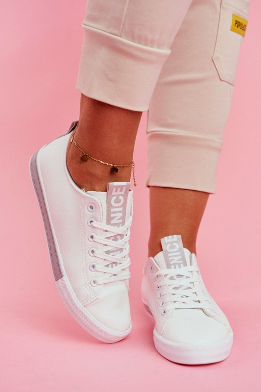 Dámské Tenisky Klasické Šedé Ville 37