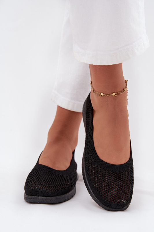 Dámské balerínky NB738 Černá - Seastar černá 41