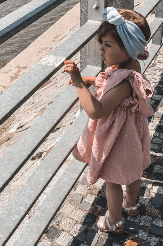 Dětské Lesklé Sandály Stříbrné Natalie 24