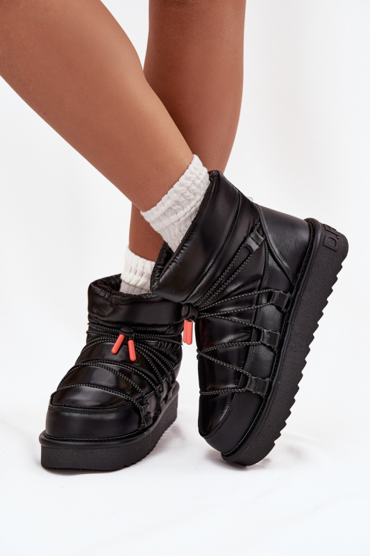 Dámské sněhule na platformě DFranklin DFSH370020 Černé 36