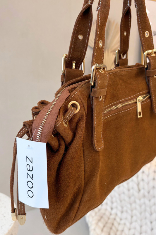 Kabelka Z Přírodního Semiše Camel Danira univerzální