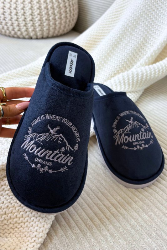 Pánské pantofle Boto modré