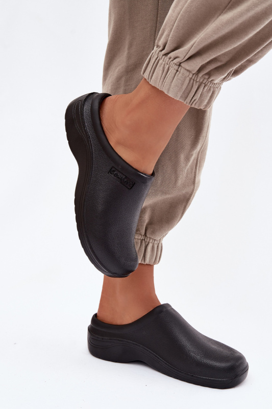 Pěnové pantofle dámské černé Parissa 41