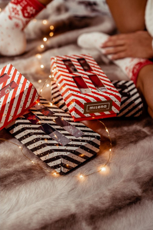 Milena vánoční set ponožek pro muže