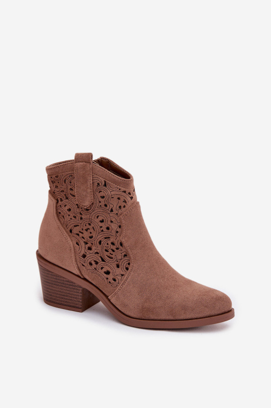 Dámské kotníkové kovbojské holínky S.Barski