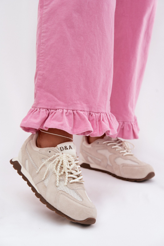 Dámské semišové tenisky D&amp;A