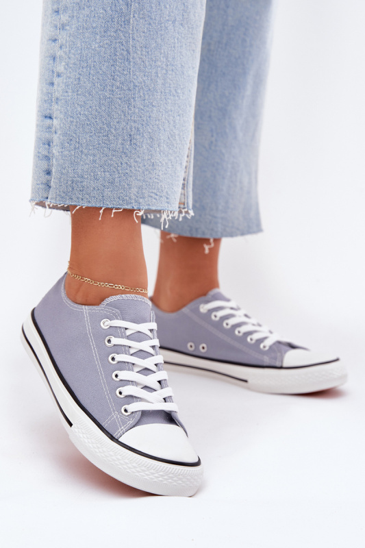 Dámské Klasické Tenisky Modré Omerta 40