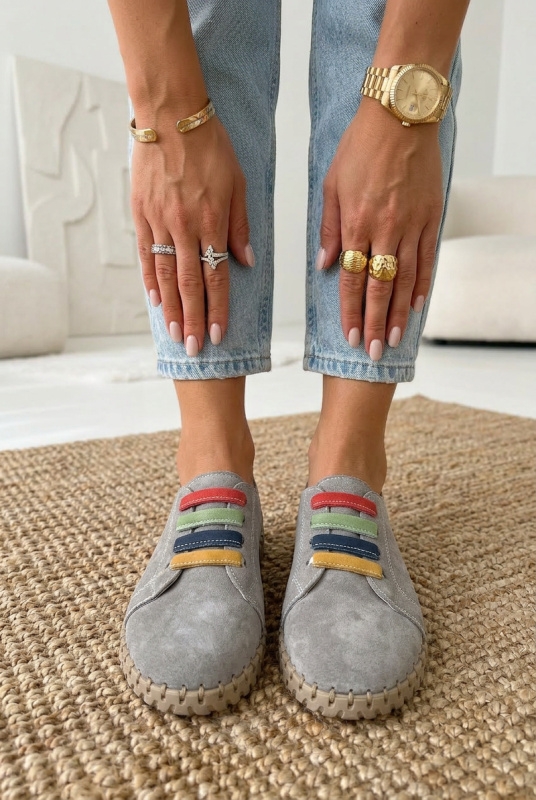 Dámské kožené mokasíny Vinceza