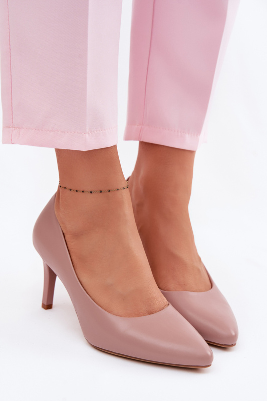 Levandulové vysoké podpatky Sergio Leone