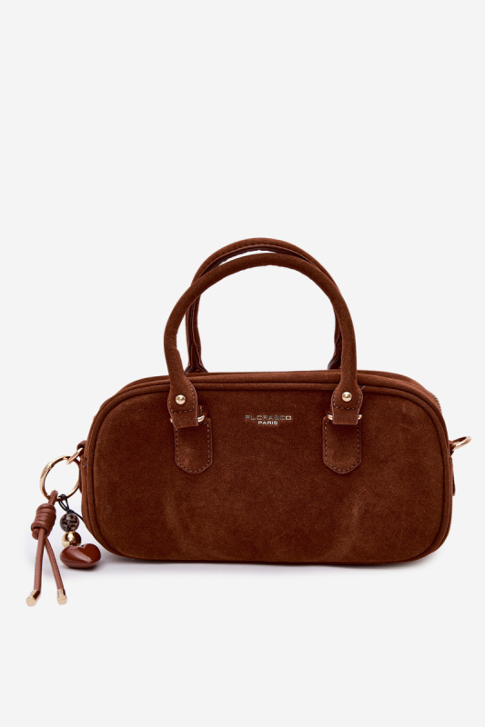 Flora&amp;Co Dámská box kabelka Camel Annelle