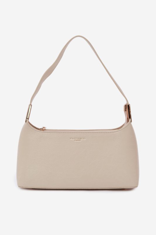 Flora&amp;Co světle béžová eko kožená taška Tielle