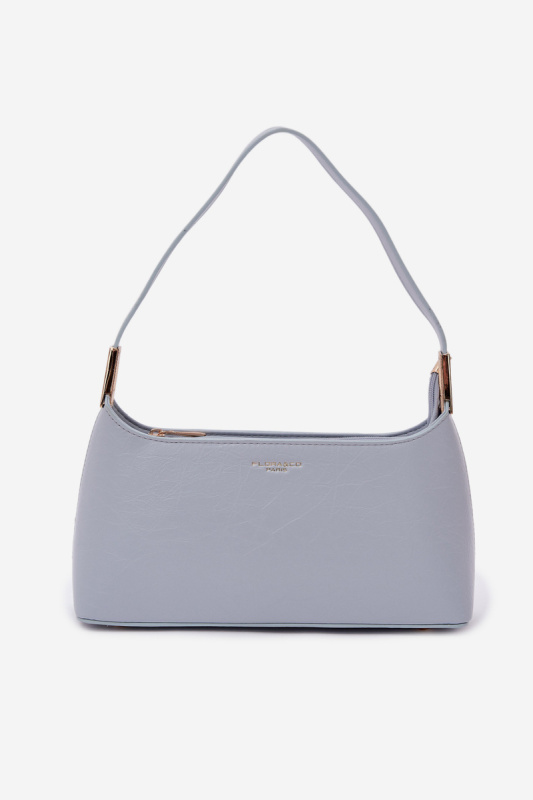 Flora&amp;Co Modrá Eco Kožená Kabelka Tielle