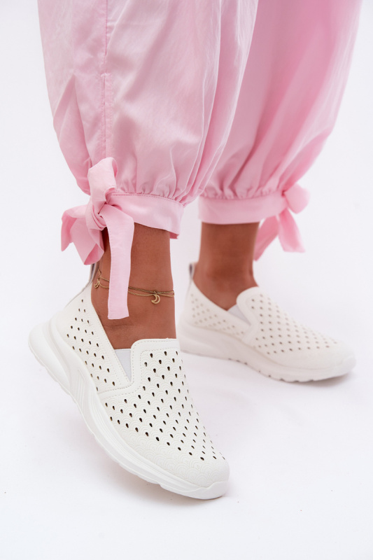 Dámské slip-on mokasíny z ekokůže