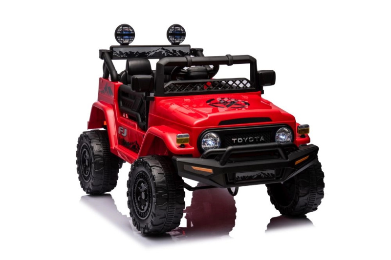 Lean Cars autobaterie Toyota FJ 4x4 červená