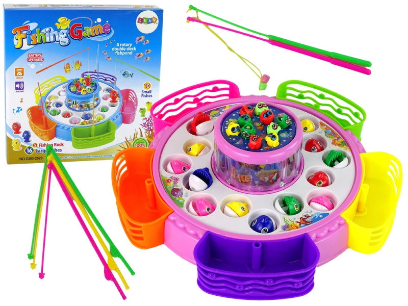 Lean Toys Fishing Pink