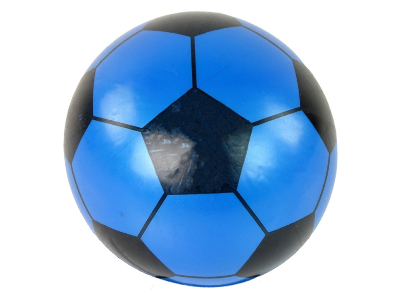 RKToys Gumový míč Fotbal Blue 23 cm