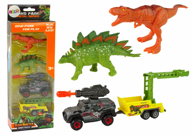 Lean Toys Přívěs na automatickou raketu dinosaurů