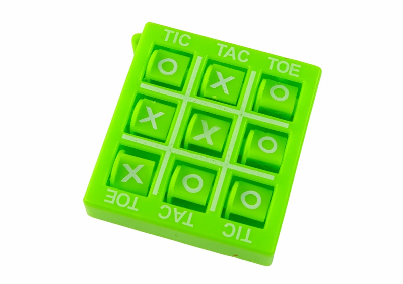 Lean Toys Hra Tic Tac Toe 4,5 cm zelená